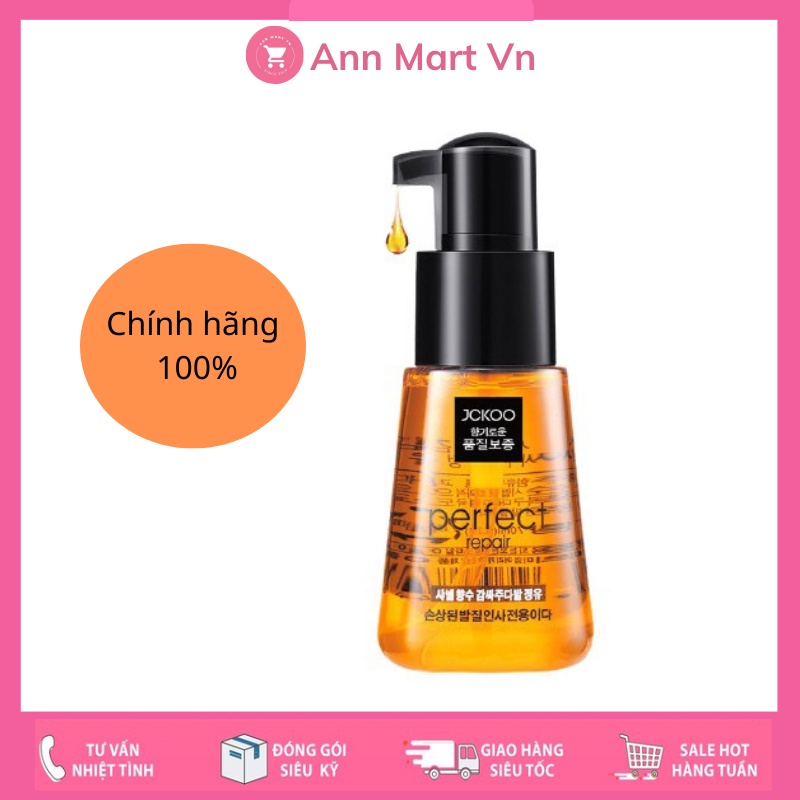 Dầu dưỡng tóc JCKOO chính hãng, giữ nếp tóc uốn, phục hồi hư tổn cho tóc