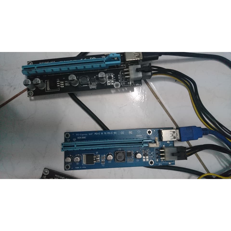DÂY RISER 006  PCI EXPRESS xanh/đen