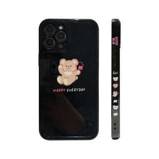 Ốp điện thoại hình gấu dễ thương cho i 12 Pro Max Mini 11 Pro Max X Xs Max Xr 7 8 Plus