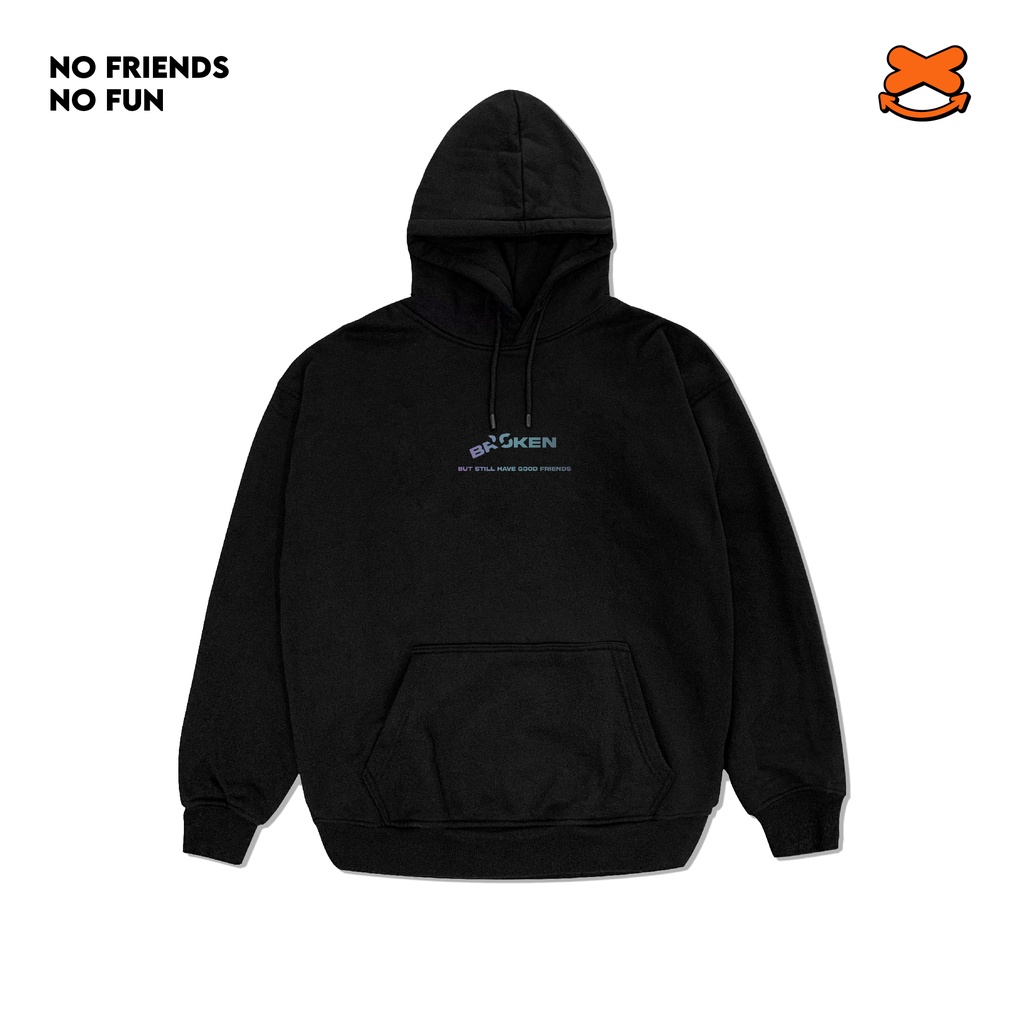 Áo khoác trùm đầu Broken