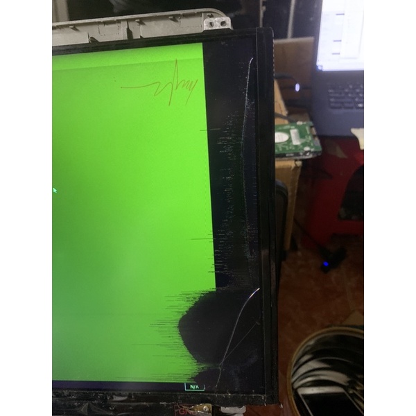 màn hình cho laptop 15.6 mỏng 30pin full hd bể góc lỗi màu hiền thị