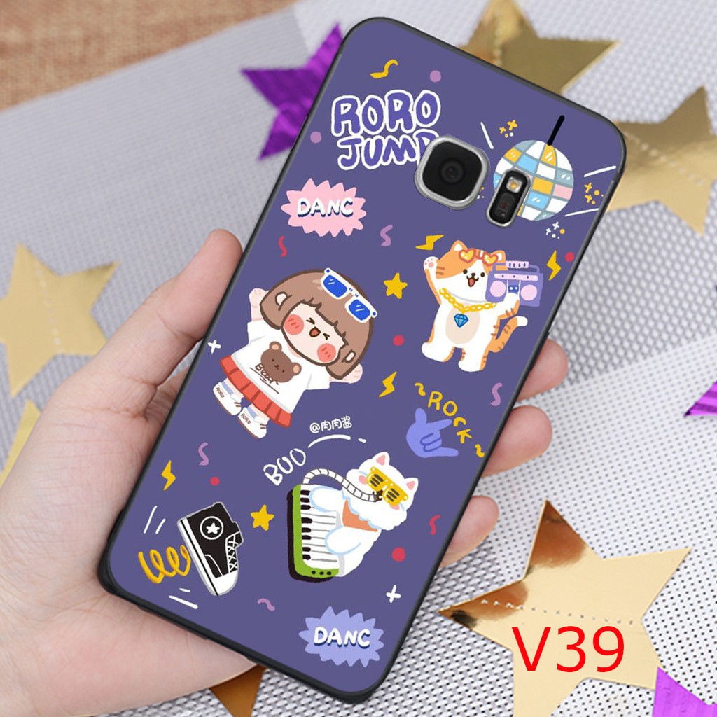 [FREESHIP 50K] Ốp Samsung Note 5 - S6 - S6 Edge - S7 - S7 Edge In hình JUMP siêu cute