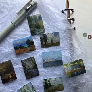 Set 22 sticker phong cảnh