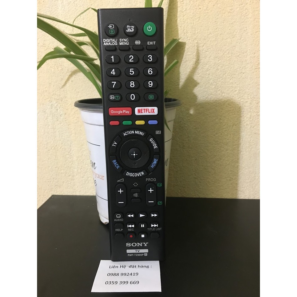 Điều khiển tivi Sony TZ300P hàng tốt . Remote từ xa từ xa tivi Sony TZ300P loại dài -tặng đôi pin AA