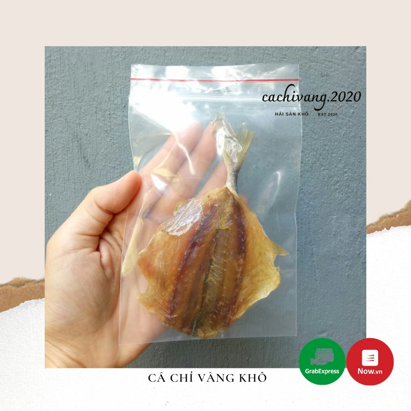 Cá Chỉ Vàng Khô Nướng Không Tẩm Chuẩn Ngon Ngọt - Lẻ 1 Con