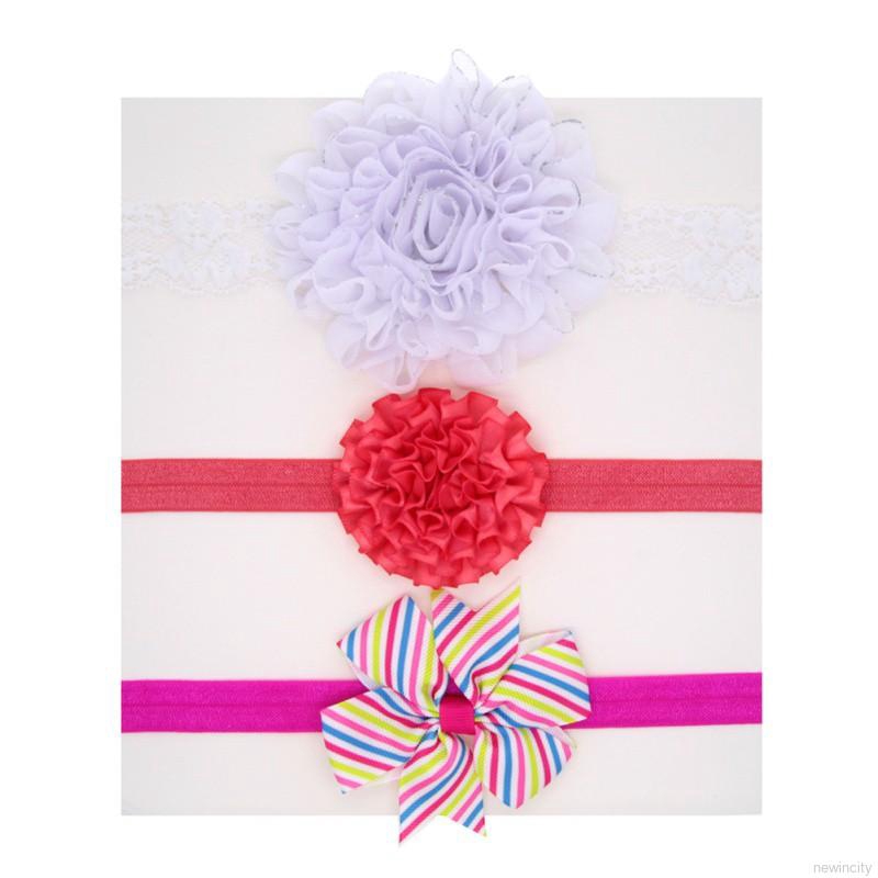 3 băng đô đính nơ đáng yêu cho bé gái