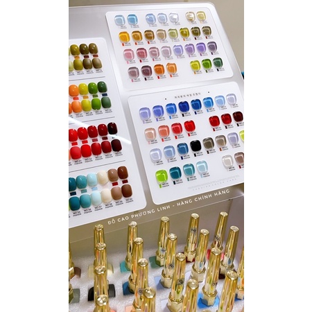 Set sơn verygood nail 60 màu , sơn hàn mẫu mới nhất TẶNG BẢNG MÀU VÀ BASE TOP