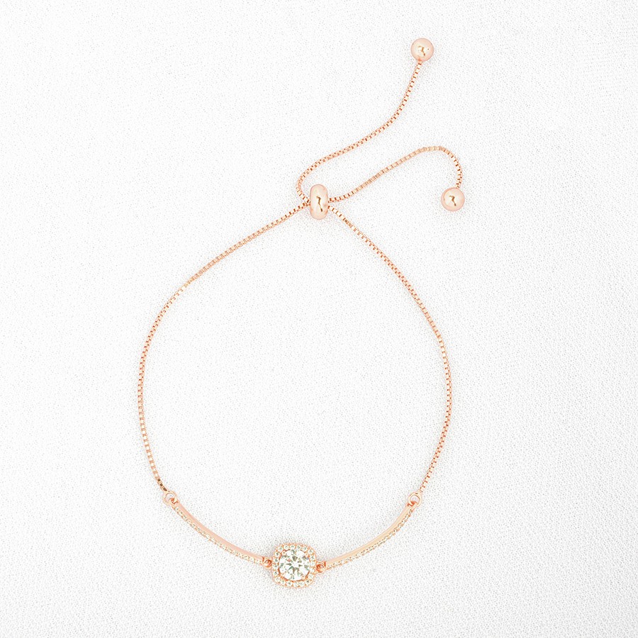 Lắc Tay Bạc MonLilas Đính Đá Limie V112118/9