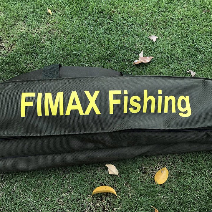 [HOT] Túi đựng cần câu máy 2 ngăn cao cấp siêu rộng Fimax Fishing đựng hơn 10 cần - Túi đựng cần 2 khúc câu cá tra