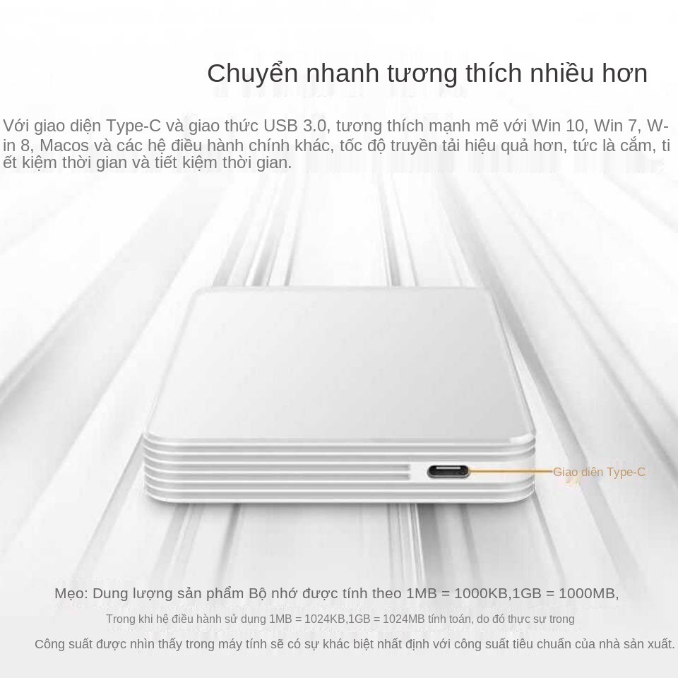 Đĩa cứng di động H1 1t = 931g Mã chưa mở mới không được cung cấp năng lượng không được sử dụng | BigBuy360 - bigbuy360.vn