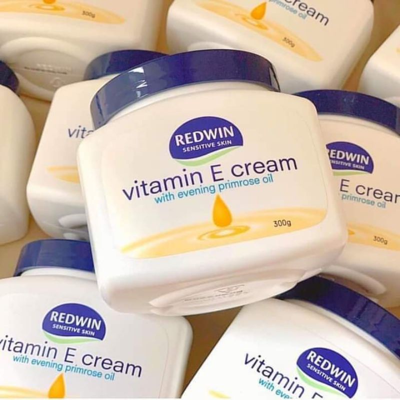 Kem dưỡng da mềm mịn REDWIN Vitamin E Cream 300g hàng Úc