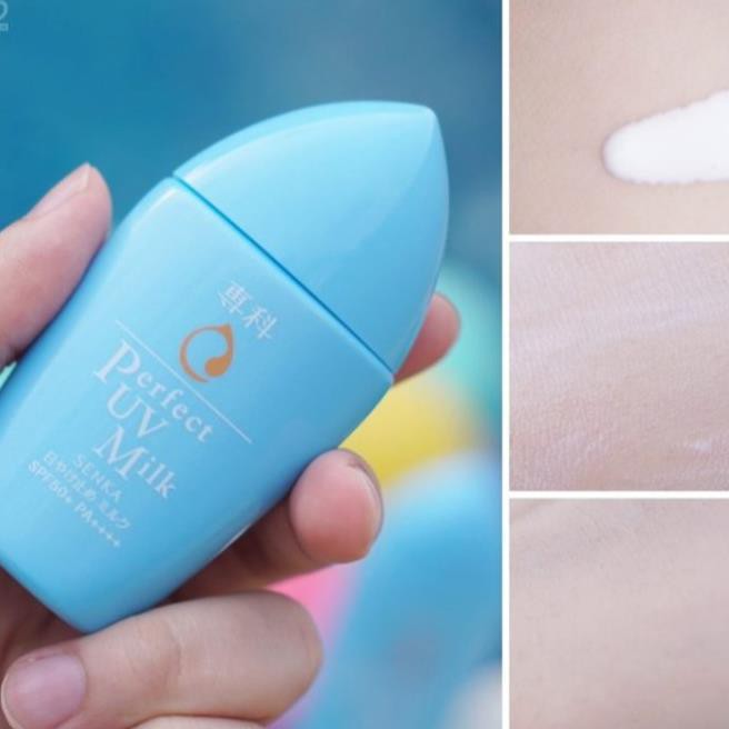 Gel chống nắng Senka spf50++ 80g CHÍNH HÃNG che chắn và bảo vệ da khỏi tia tử ngoại có hại