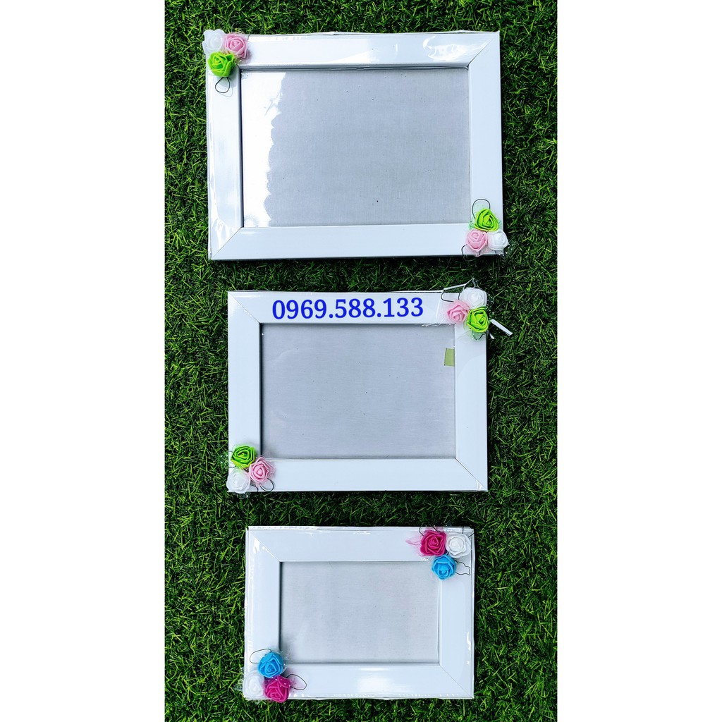 {KHUNG ĐỘC LẠ} siêu đẹp cỡ 10x15,13x18,15x21cm dùng để trang trí cho tiệc cưới, tiệc sinh nhật...mặt khung bằng mica..