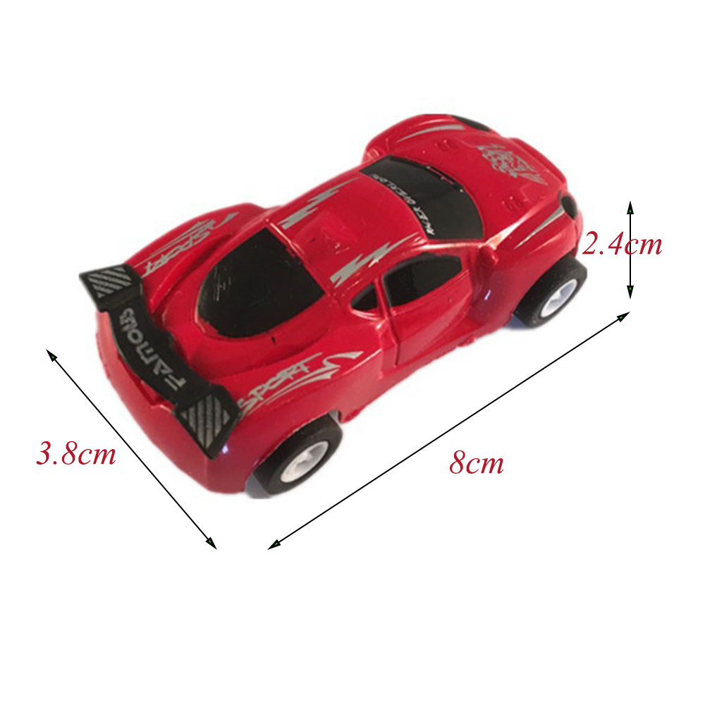 ☆YOLA☆ 4/8PCS Creative Vehicles Model Classic Pull Back Toy Speed Racing Car New Mini Fashion Kids Gift Plastic