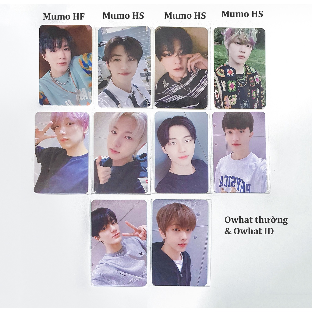 Ảnh photocard official NCT DREAM Hot sauce Mumo  Owhat Hello Future Jaemin Jeno Mark Renjun Jisung Haechan Chenle