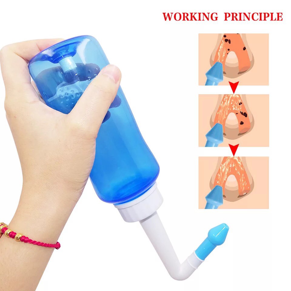 Bình Rửa Mũi  Water Pulse❤️FREESHIP❤️  - Thông sạch mũi ngăn ngừa viêm mũi viêm xoang