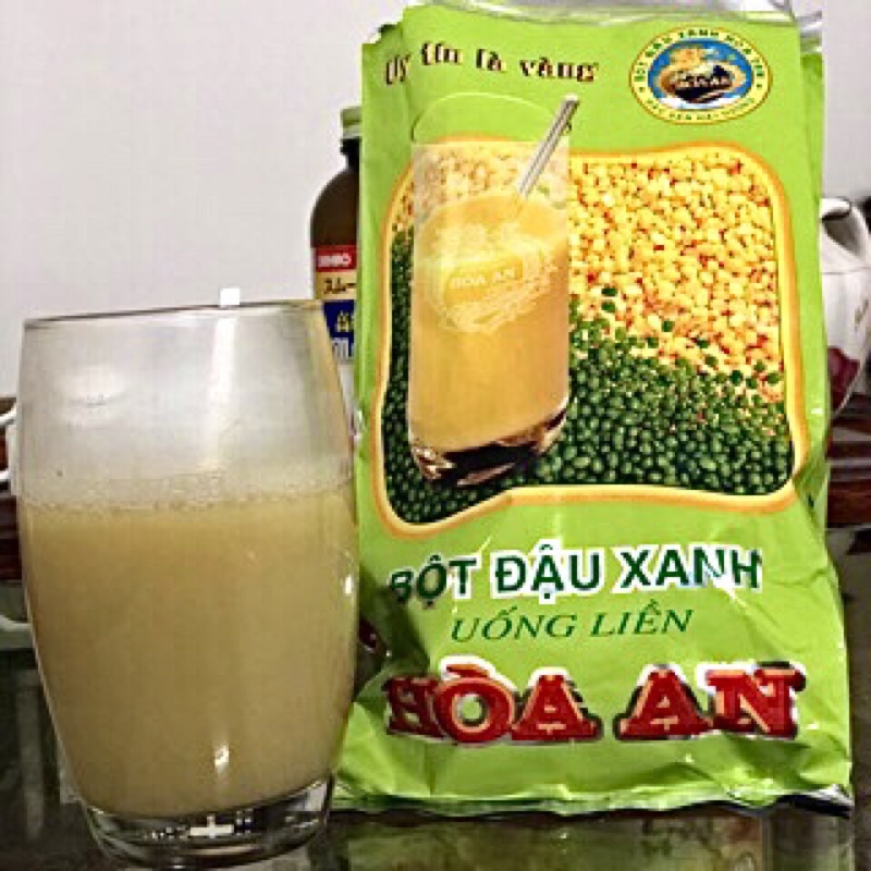 Bột Đậu Xanh HOÀ AN Uống Liền 500g - UY TÍN LÀ VÀNG