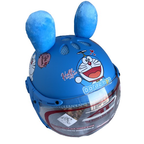 Mũ bảo hiểm trẻ em có kính V&amp;S Helmet - AT103KS - Dành cho trẻ em  từ 2 đến 5 tuổi có vòng đầu trung bình từ 48 - 50cm