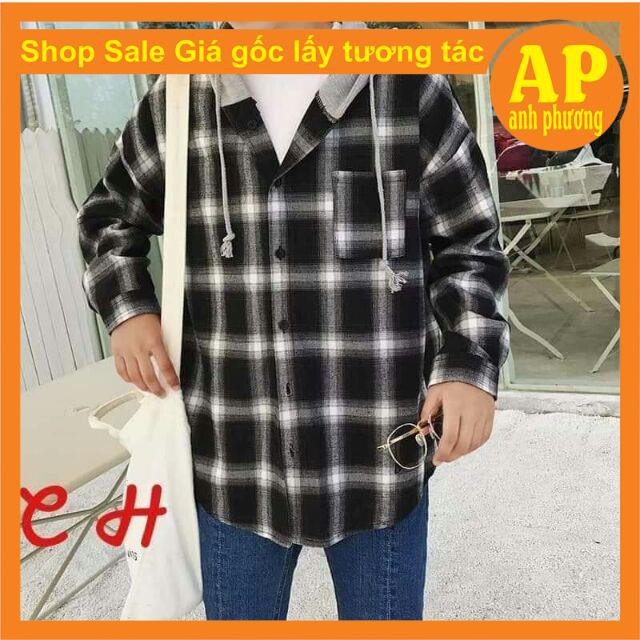 Sơmi mũ phối có ảnh thật | BigBuy360 - bigbuy360.vn