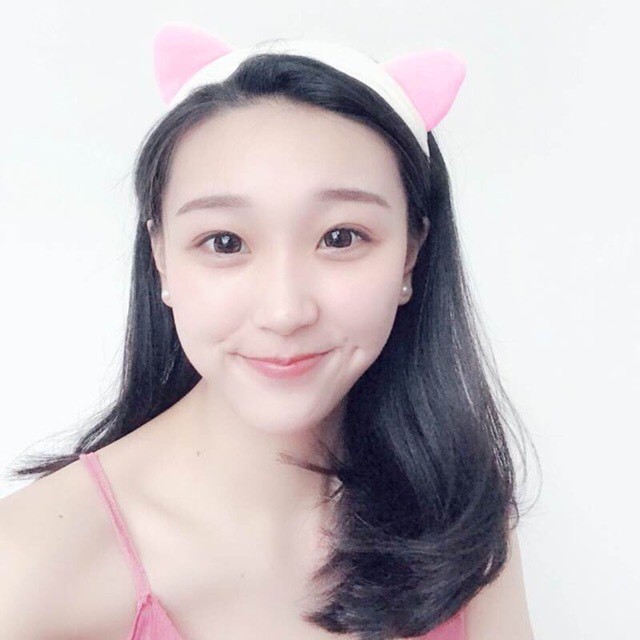 Băng Đô Vải Nhung Trang Điểm Tai Mèo Cute BD11