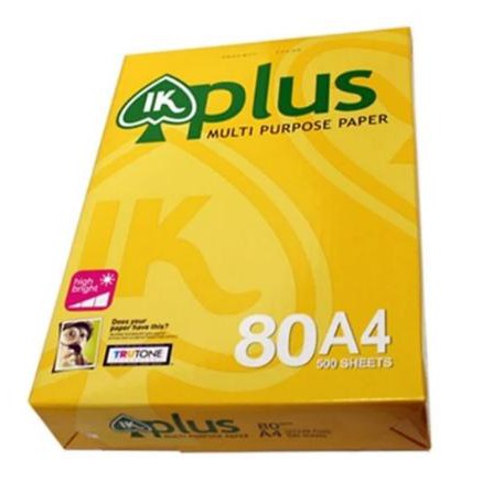 Giấy in IK Plus A4 - ĐL 80