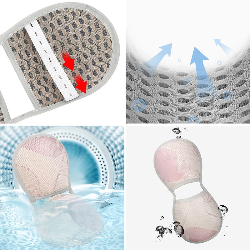 Đệm Lót Cánh Tay Chống Thấm Mồ Hôi Tiện Dụng Cho Mẹ Bầu Và Bé