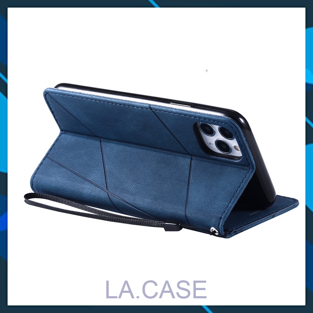 Bao da điện thoại nắp lật tích hợp khe cắm thẻ cho Iphone 12 Promax | BigBuy360 - bigbuy360.vn