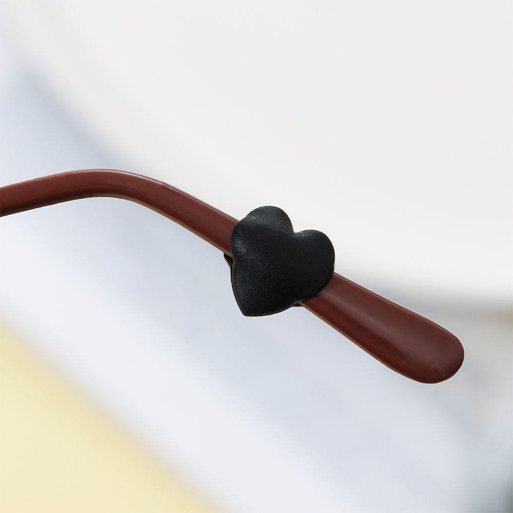 1 Cặp Phụ Kiện Giữ Mắt Kính Bằng Silicon Chống Trượt Nhiều Màu Thời Trang