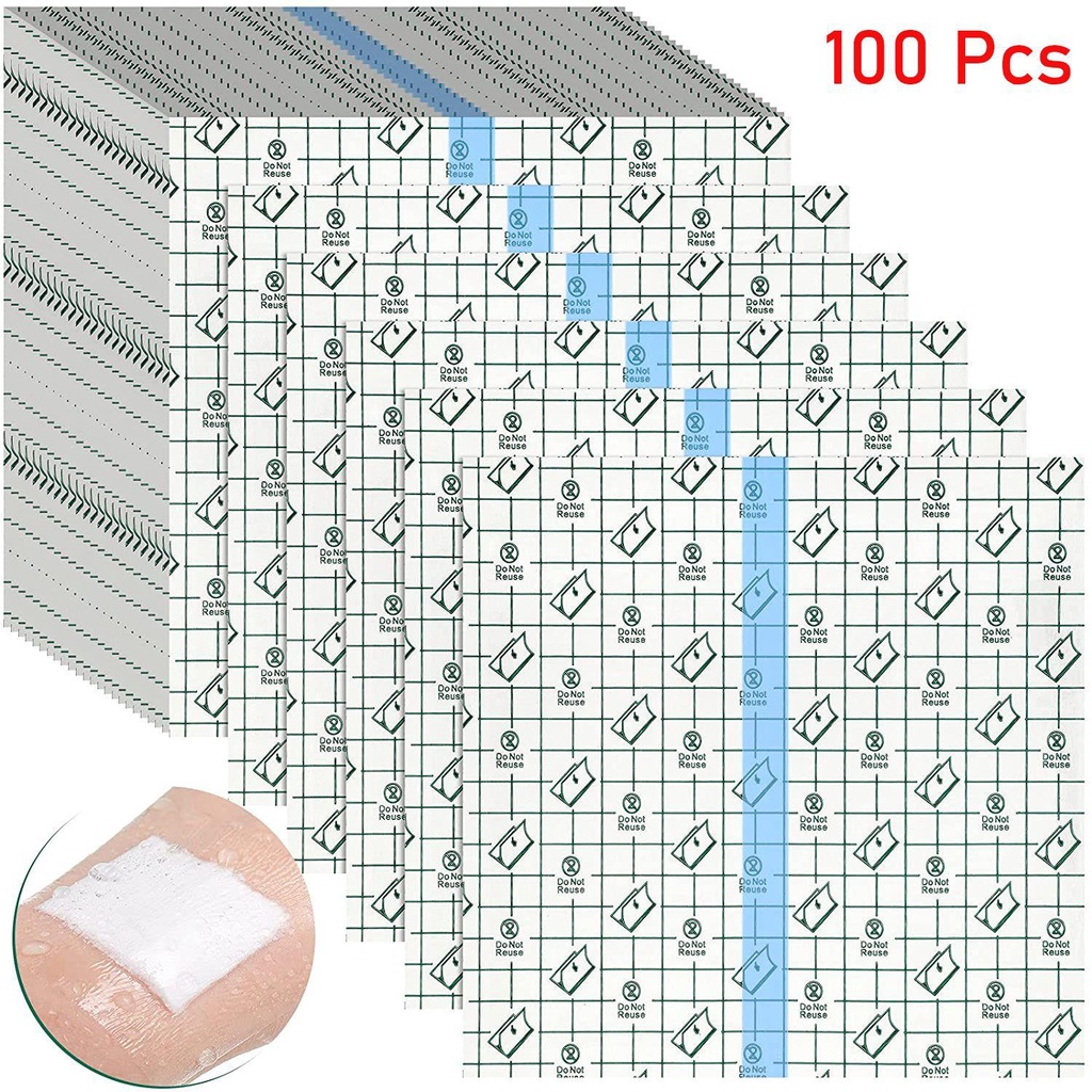 Set 100 Cuộn Băng Dính Trong Suốt Dùng Xăm Hình Tiện Dụng