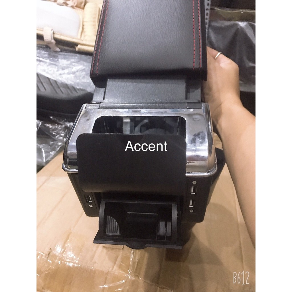 Hộp tỳ tay xe Hyundai Accent 2018-2021, hàng chuẩn theo xe