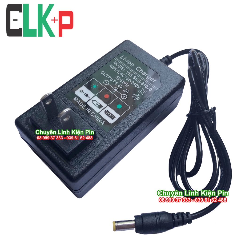 Sạc Lion 2S 8.4V 2A ,tự ngắt khi đầy