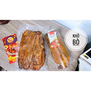 KHÔ BÒ MIẾNG LỚN HỦ PET 250GR