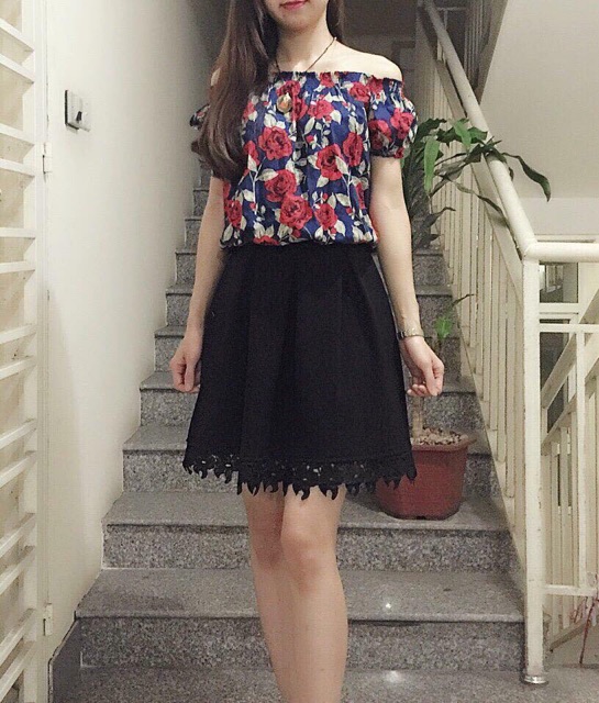 Chân váy pha ren | BigBuy360 - bigbuy360.vn