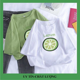 Áo thun Lemon form rộng vải đẹp hình in rõ nét
