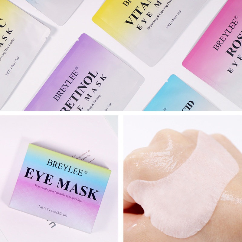 Set 8 cặp mặt nạ mắt vitamin C dưỡng ẩm chống lão hóa tiện dụng
 | BigBuy360 - bigbuy360.vn