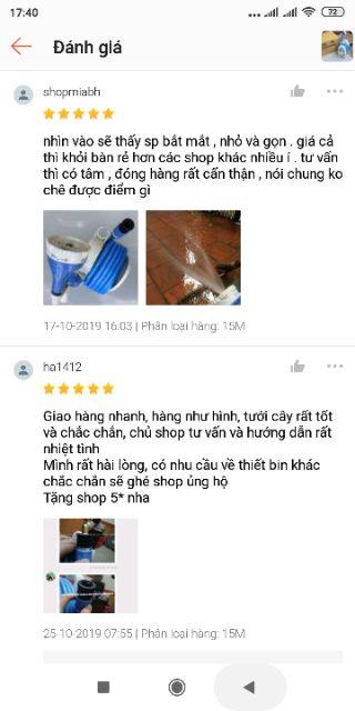 BỘ VÒI TƯỚI CÂY AQUAMATE NHẬP KHẨU ĐÀI LOAN 10m