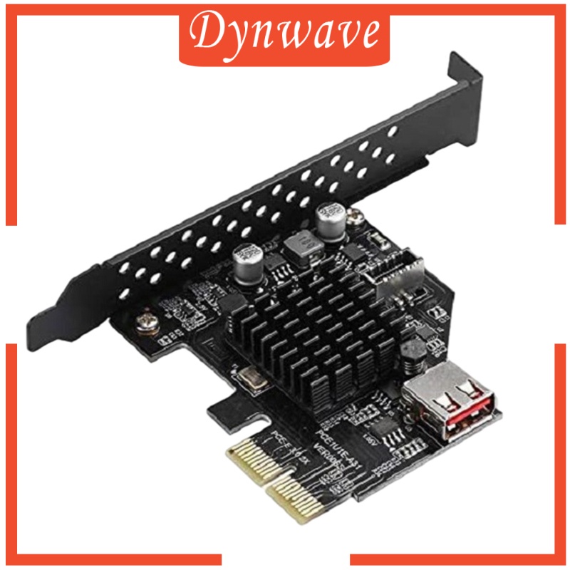 [DYNWAVE] USB3.1 Expansion Card 10 Gbit/s PCI Express 3.0 X2 Adapter for Desktop