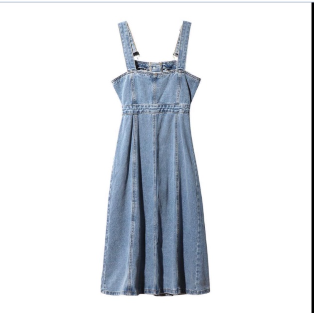Váy Yếm Jeans Thời Trang Hàn Quốc Cho Nữ | BigBuy360 - bigbuy360.vn