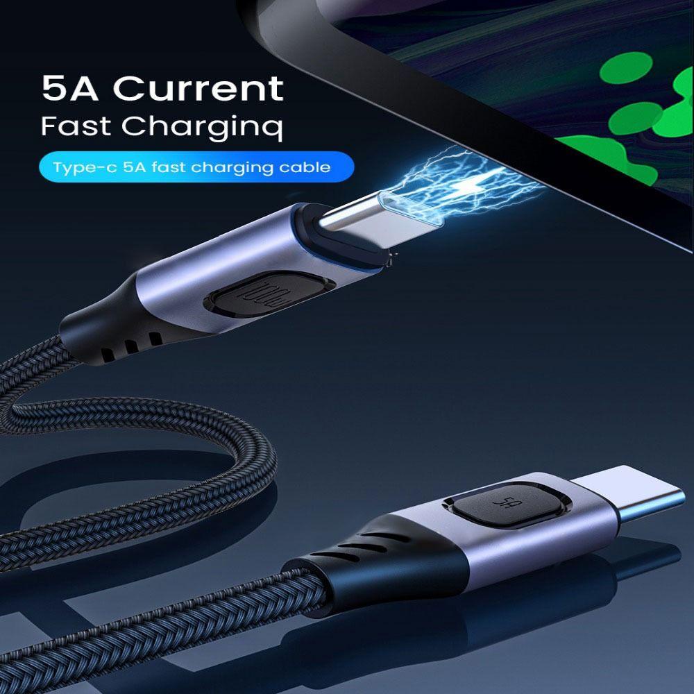 Dây Cáp Sạc USB Type C 20V 5A Chuyên Dụng Cho Samsung / Huawei / Xiaomi