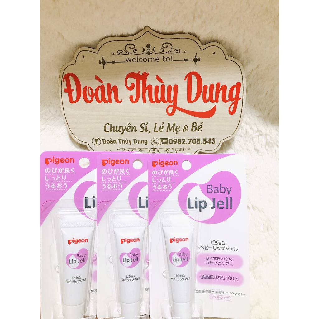 Gel son dưỡng môi cho bé Baby Pigeon Lip Jell 7gr - nội địa Nhật