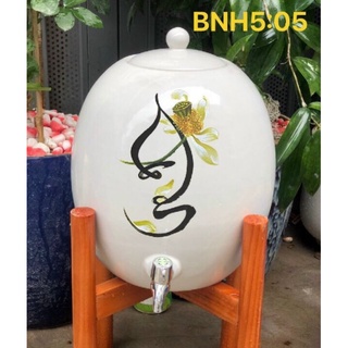 Bình nước sứ Bát Tràng