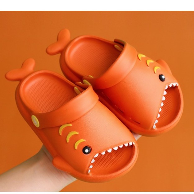 DÉP SỤC Baby Shark Ngộ Nghĩnh CHO BÉ (MẸ ĐO CHIỀU DÀI CHÂN BÉ)