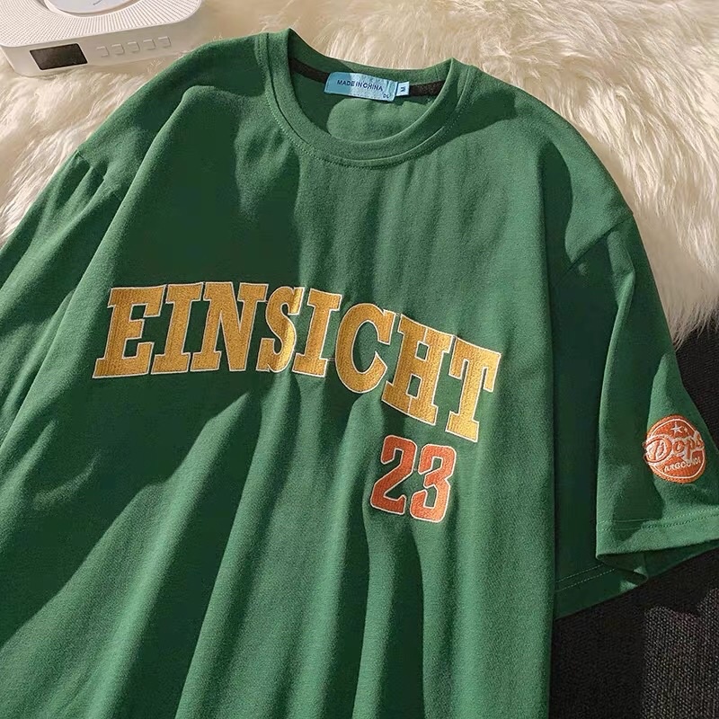 [ Rẻ vô địch ] Áo thun cotton tay lỡ dáng rộng unisex - EINSICHT 23