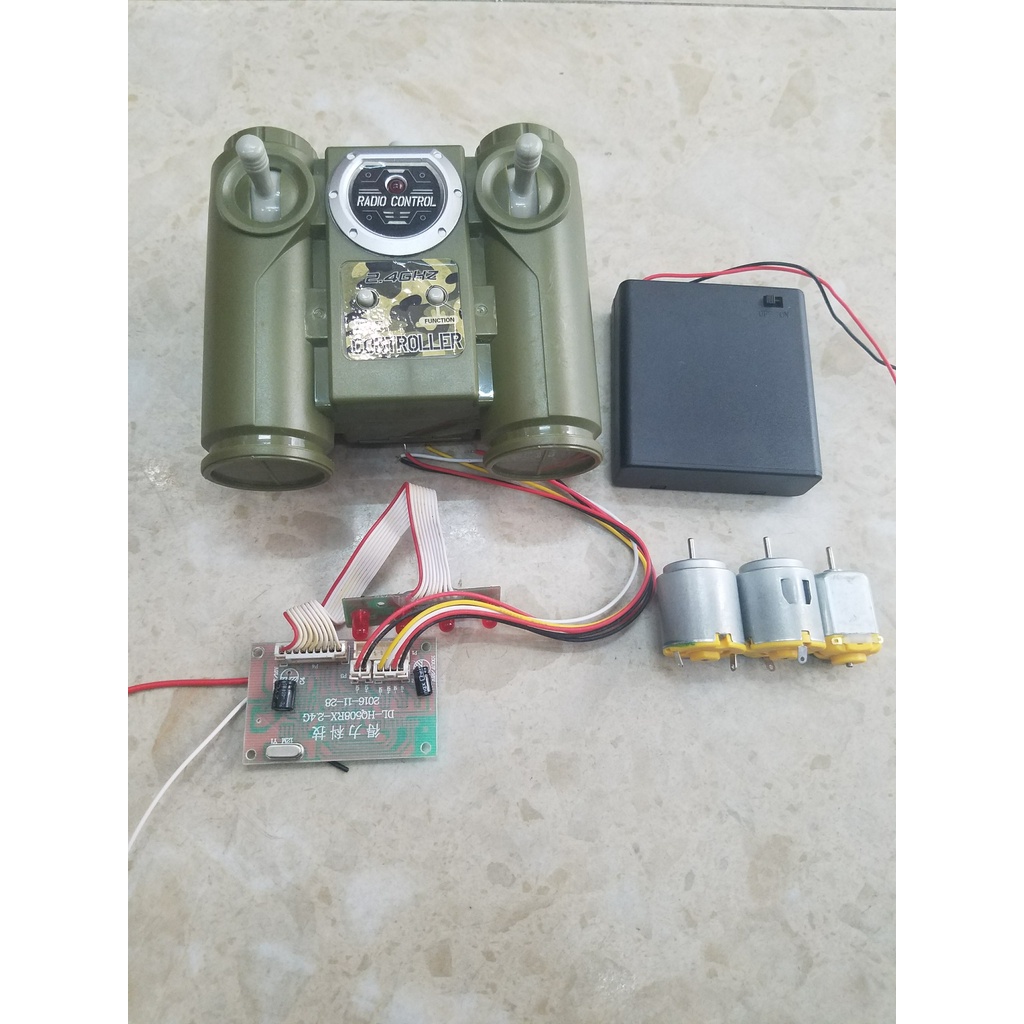 Trọn bộ chế tạo xe tăng ,tàu thủy và các loại xe điều khiển 6 kênh giá rẻ