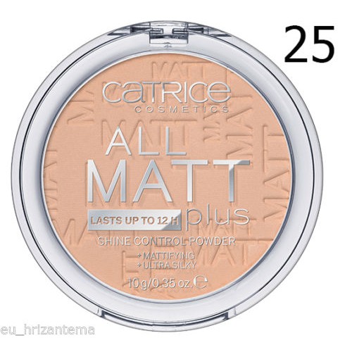 Phấn nén phấn phủ Catrice All Matt Plus Shine Control Powder