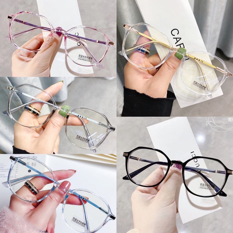 Mắt kính gọng nhựa cao cấp chống ánh sáng xanh