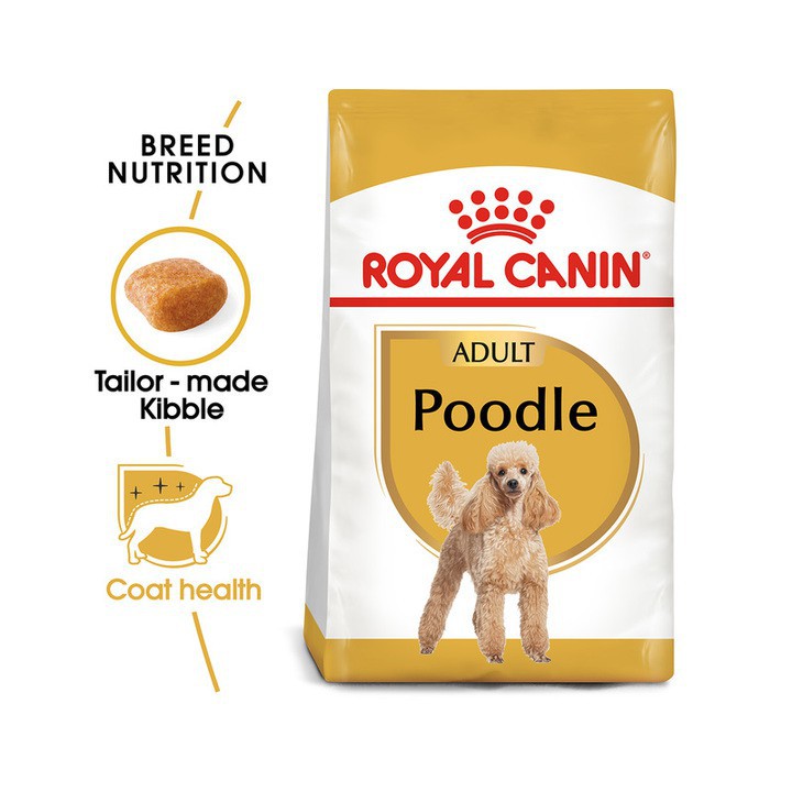 Thức ăn cho chó Poodle trưởng thành Royal canin Poodle adult 1.5kg