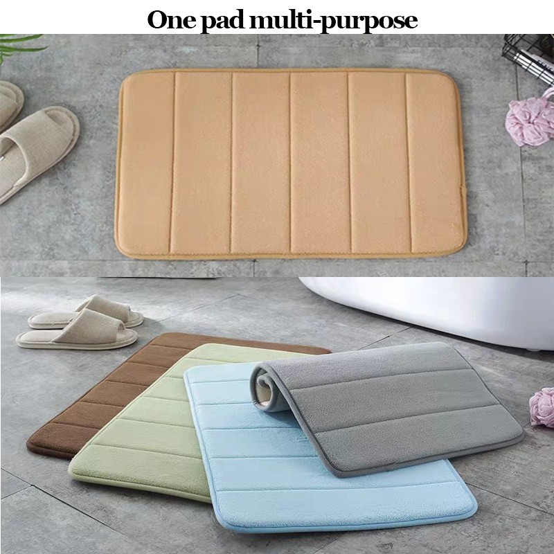 Thảm chùi chân chống trượt bằng lông cừu kích thước 40x60cm