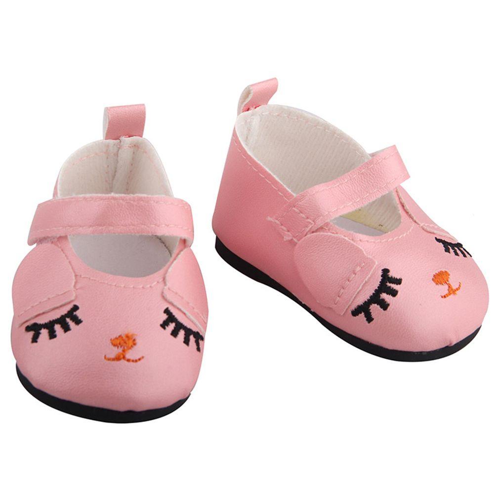 RAINBOW Giày Búp Bê Đồ Chơi Họa Tiết Hoạt Hình Xinh Xắn