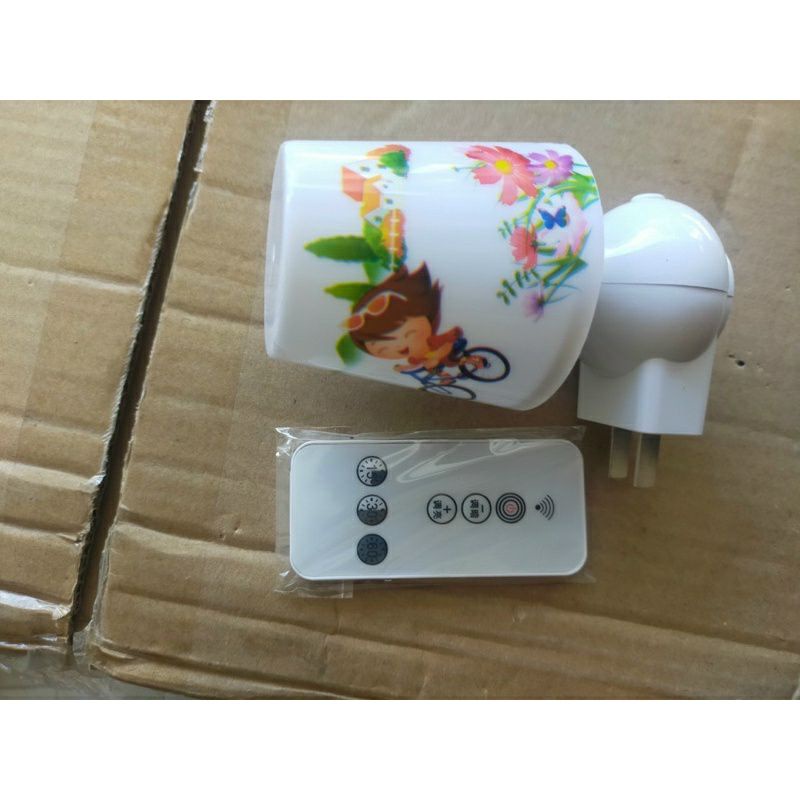 Đèn ngủ cảm ứng hình hoạt hình ngộ nghĩnh có điều khiển từ xa